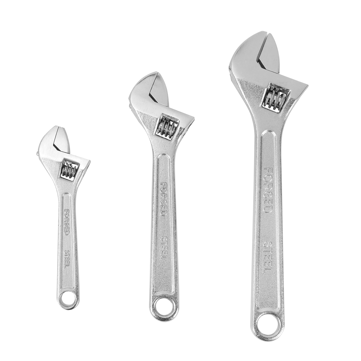 Rikä 3 Piece Adjustable Spanner Set | 150mm | 200mm | 250mm
